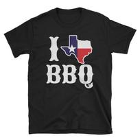 Texas Flag BBQ T Shirt Barbecue Brisket Shirt Dallas Houston Gift L