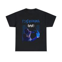 Dave Shirt | Bootleg Rap Tee | Short-Sleeve Unisex Black Vintage Style Santan Dave Graphic T-Shirt XL blue