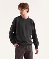 Vibrante Garment-Dyed Washable Round Knit - Charcoal Charcoal/Xxl