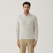 Ferraro Milano Modified Herringbone Round Knit L/Grey (Am0Ftsr10132) L/100