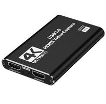 4K USB 3.0 Video Capture Card HDMI-compatible 1080P 60fps HD Video Recorder Grabber for OBS Capturing Game Card Live PS4 Camera Video Capture Device