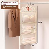 Hanging Clothes Organizer Bag Multi-Pocket Underwear And Socks Storage For Home Dormitory Wardrobe Durable Space-Saving Design A6