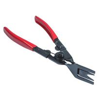 Rubberized Handles Heavy-Duty Car Trim Clip Removal Tool Multi-Purpose Pliers for Van Door Panels Car Door Panel Removal Tool raudona
