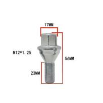53182366 6511051AA 6509933AA Wheel Bolts Lug Nuts M12x1.25 For Jeep Cherokee Renegade Compass Chrysler 200 Dodge Dart 17MM 1PCS