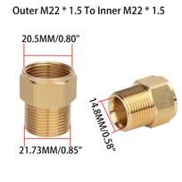 3/8  1/2  M14 M18 M22 Threaded Joint Male And Female Joint Pressure Washer Water Gun Wants  Clean Machine Hose Joint Brass Joint A