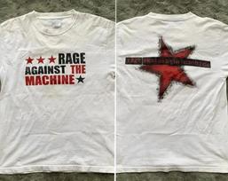 Rage Against The Machine Star Tshirt 00s Ratm Rock Band Album Graphic Shirt R S