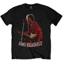Official Licensed Jimi Hendrix Orange Kaftan T Shirt Rock Guitar Woodtsock S