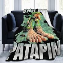 Brr Brr Patapim Italijos Smegenų Puvinio Antklodė Vilnos Tekstilės Dekoras Daugiafunkciniai Šilti Mesti Antklodės Lovai Biurui Lovos Patalynės Mesti 75X95CM