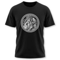Norns Norse Mythology T-Shirt | Yggdrasil Fate Weavers Unisex Unisex Tee S įvairiaspalvis