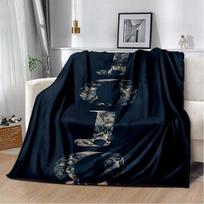 3D Cartoon Jojo's Bizarre Adventure Anime Blanket,Soft Throw Blanket for Home Bedroom Bed Sofa Travel Picnic Office Cover Kids Size: 75*100cm, Weight: 230 GSM