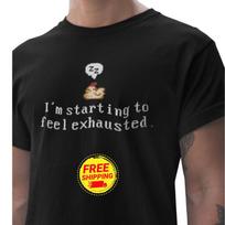 Stardew Valley Chicken Comfort Colors® Shirt, Feeling Exhausted Gamer Tee 3XL