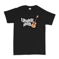Ukulele Hero Funny Spoof Guitarist T-Shirt Tee Top T-Shirt L