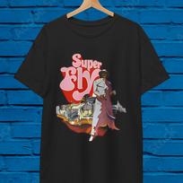 Super Fly Shirt! 70s Movie, Gordon Parks Jr, Cult Classic, Coffy, Blaxploitation, film, superfly, black movies, history month, 70s soul, 60s 4XL