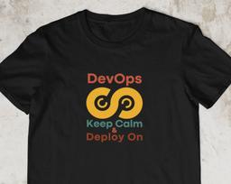 DevOps Tee, Keep Calm, Developer, Programmer, Agile - Unisex Softstyle T-Shirt L