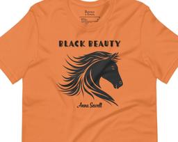 Black Beauty T-Shirt | Anna Sewell | Classic Book | Literary Gift XL