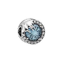 Pandora Disney Frozen Winter Crystal Charm Women Jewelry Silver 798458C01 Box,One Size,Silver