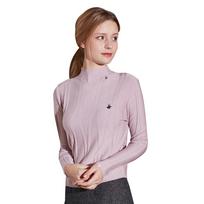 Beverly Hills Polo Club Women'S Twinkle Wave Crewneck Knit Tk297 Reference/Free