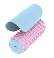 Custom Design Electric Portable Self Grip Fluffy Velcro Hair Roller Constant Temperature for Short Hair Salon Hotel Use China Cordless&Universal dangaus mėlyna spalva