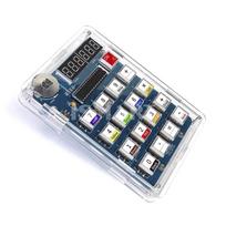ZYSY DIY Electronic Kit Mini Calculator Digital Display 51 Microcontroller Training Experiment Welding Parts Not Assemble. No Case