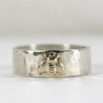 New Little Bee Ring, Simple and Fashionable Two-color Women's Wear Accessories, Animal-shaped Jewelry. no. 6