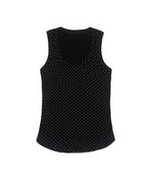 Cargo Bros For Woman Dot Flag Sleeveless T-Shirt (Black) Free