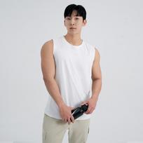Sculp Pig Smt25028-02 Sorona Men'S Sleeveless White White/M
