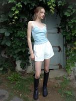 Heatherment Color Stitch Camisole (Blue) Blue/Os