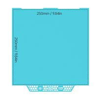 BIQU Panda Build Plate CryoGrip Pro No Clog Zero Heat Spring Steel Double sided Textured for BambuLab P1P P1S A1 3D Printe 1pcs
