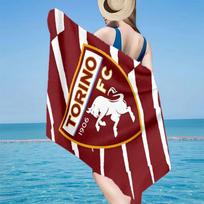 Torino Fc Crest Design Microfiber Beach Towel, Lightweight And Quick-Dry, for Summer Travel, Beach Essential, Swimming Pool 70cmx140cm(27x55inch)