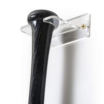 Wall Mounted Baseball Bat Organiser Baseball Bat Drilled Display Holder Portable Hanging Baseball Bat Display Stand For Bat 1
