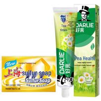 Hawley Tea Care Toothpaste & Sulfur Soap Value Pack