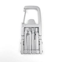 10-in-1 10 in 1 Keychain Multitool Wrench Mini Multitool Portable Pocket Tool  Outdoors Camping