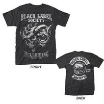 90s Black Label Society Since 1988 2 Sided Black Short Sleeve T Shirt S