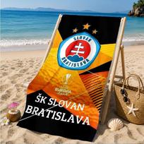 Slovakia's Bratislava Team Beach Towel, Quick-drying, Easy to Care for, Suitable for Both Fitness and Beach Vacations,Sports Essential 70cmx140cm(27x55inch)