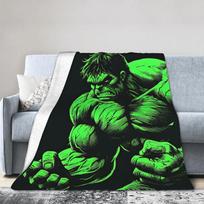 Hulk Retro Vintage Aksominiai pledai Pledas lovai, sofai Super šiltas patalynės užtiesalas, 75X95CM