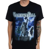 Hammerfall Shield Casual T-shirt Luxury Brand for Men and Women Top S įvairiaspalvis