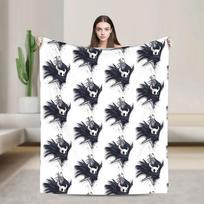 Hollow Knight Graphic Blanket Soft Warm Throw for Kids Adults Spring Home Decor Sofa Bed Cover Lightweight Comfortable Patterned 75X95CM