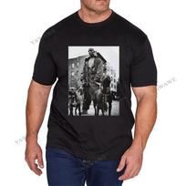 Classic Retro DMX Tshirt Harajuku American Rapper Funny Dark Man X Graphics Short Sleeve Men Hip Hop Style Tops Loose Tshirt S įvairiaspalvis