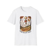 Unisex Softstyle T-Shirt | Crisp Air Soft Heart | Skeleton Plush Autumn S įvairiaspalvis