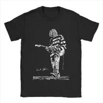 Kurt Cobain Marškinėliai su Gitara Juokingi Laisvalaikio Spausdinti Medvilniniai Trumpomis Rankovėmis Vyrams Moterims Linksmi Gatvės Stiliaus Universalūs Harajuku Unisex Viršutiniai Drabužiai S įvairiaspalvis