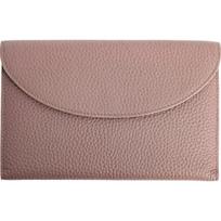Medicine Record Book Case Large Capacity Storage for Medical Insurance Pen Back Cowhide Card Mother and Child Health Dusty Pink [Rafficalo] Cover,