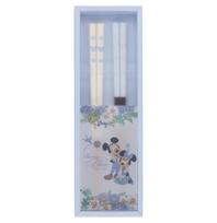 Disney Mickey Minnie Chopsticks Tokyo Disney Resort TDR Blue Ever After Set & 2-Pair