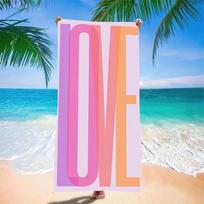 Tropical swimming pool palm swimming circle beach towel seaside swimming pool quick drying towel 50x100cm