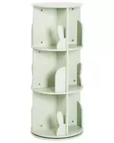 Sukamoji knygų lentyna CANEY 94 cm šviesiai žalia