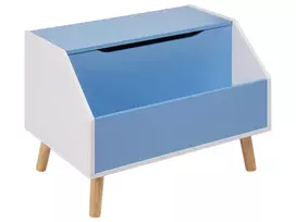 Žaislų dėžė CASPER 43 cm mėlyna
