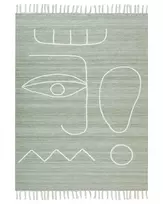 Lauko kilimas YAVU šviesiai žalias 140 x 200 cm