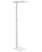 LED toršeras TAURUS su reguliatoriumi, metalinis, baltas
