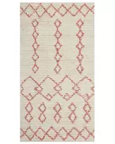 Kilimas BUXAR smėlio spalvos 80 x 150 cm medvilninis