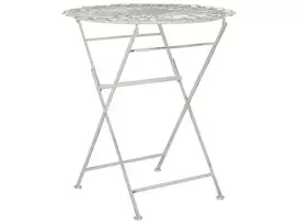 Bistro staliukas STIFFE 70 cm 70 cm metalinis baltas