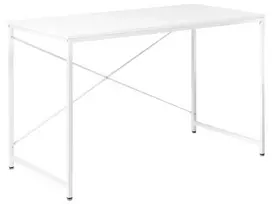 Rašomasis stalas ANDASTE baltas 120 cm 60 cm